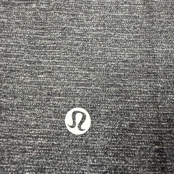 Lululemon Charcoal Gray High-Neck Mesh open Back workout Tank Top – Size 6 - Picture 3 of 3